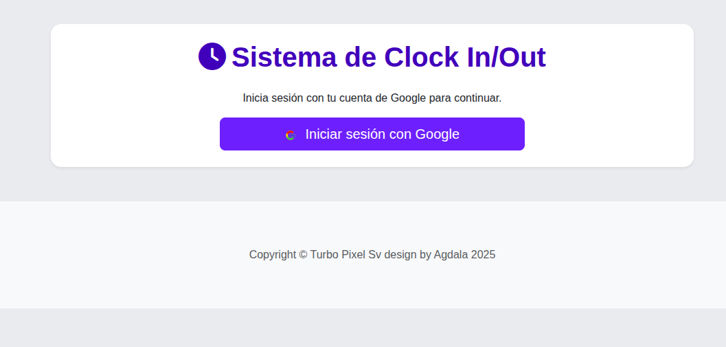 ClockIn System